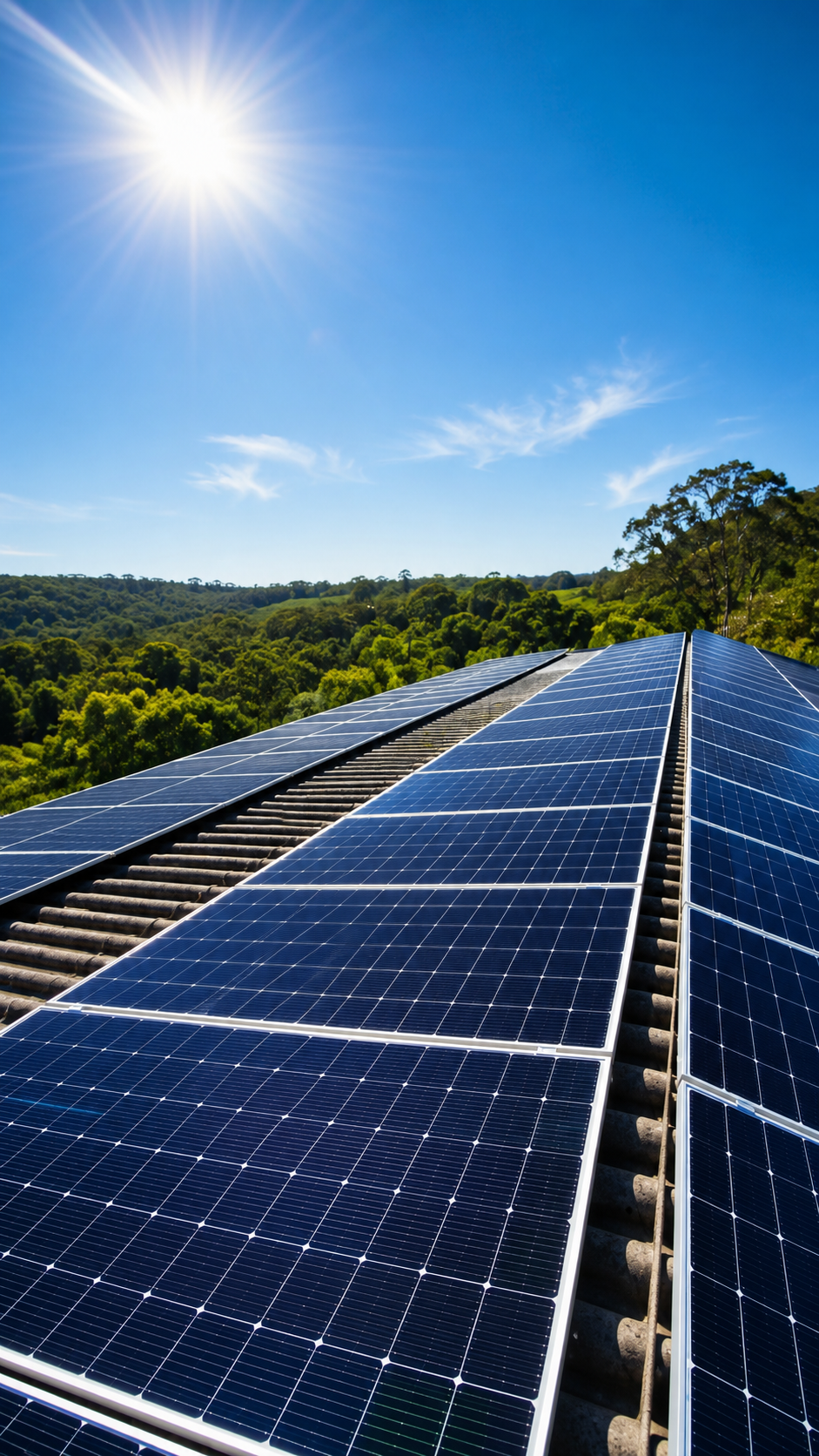 Instalação de sistema fotovoltaico Lumen Energia Solar
